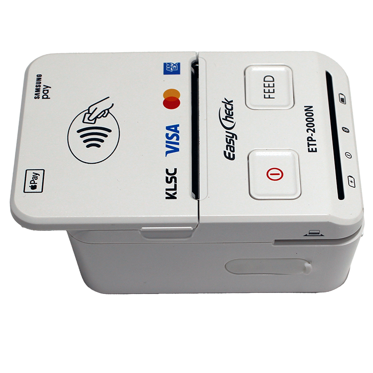 ETP-2000N 스마트폰 블루투스 카드단말기 프린터 애플페이 삼성페이 카카오페이