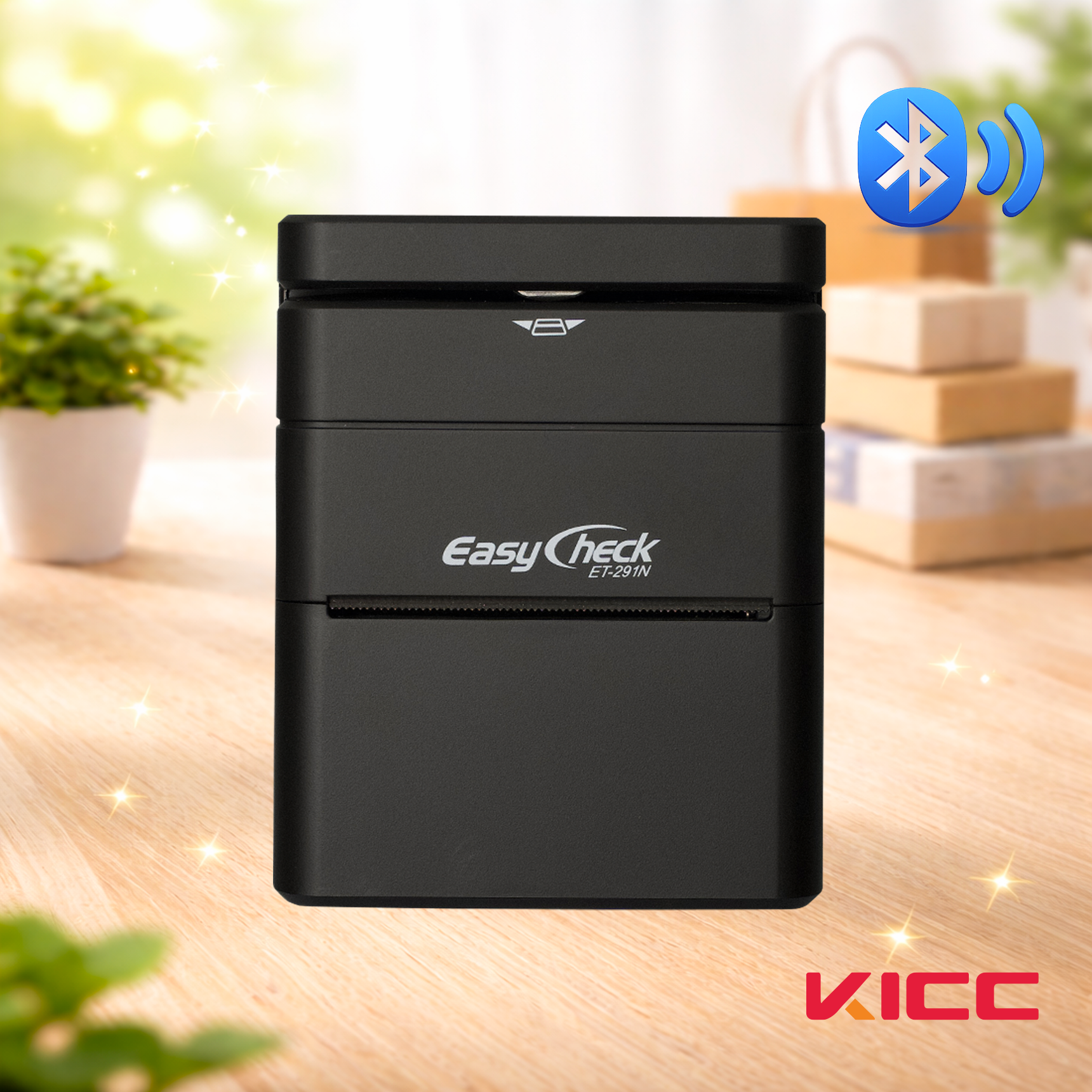 ET-291N 휴대용 블루투스 카드단말기 영수증프린터 KICC 이지체크