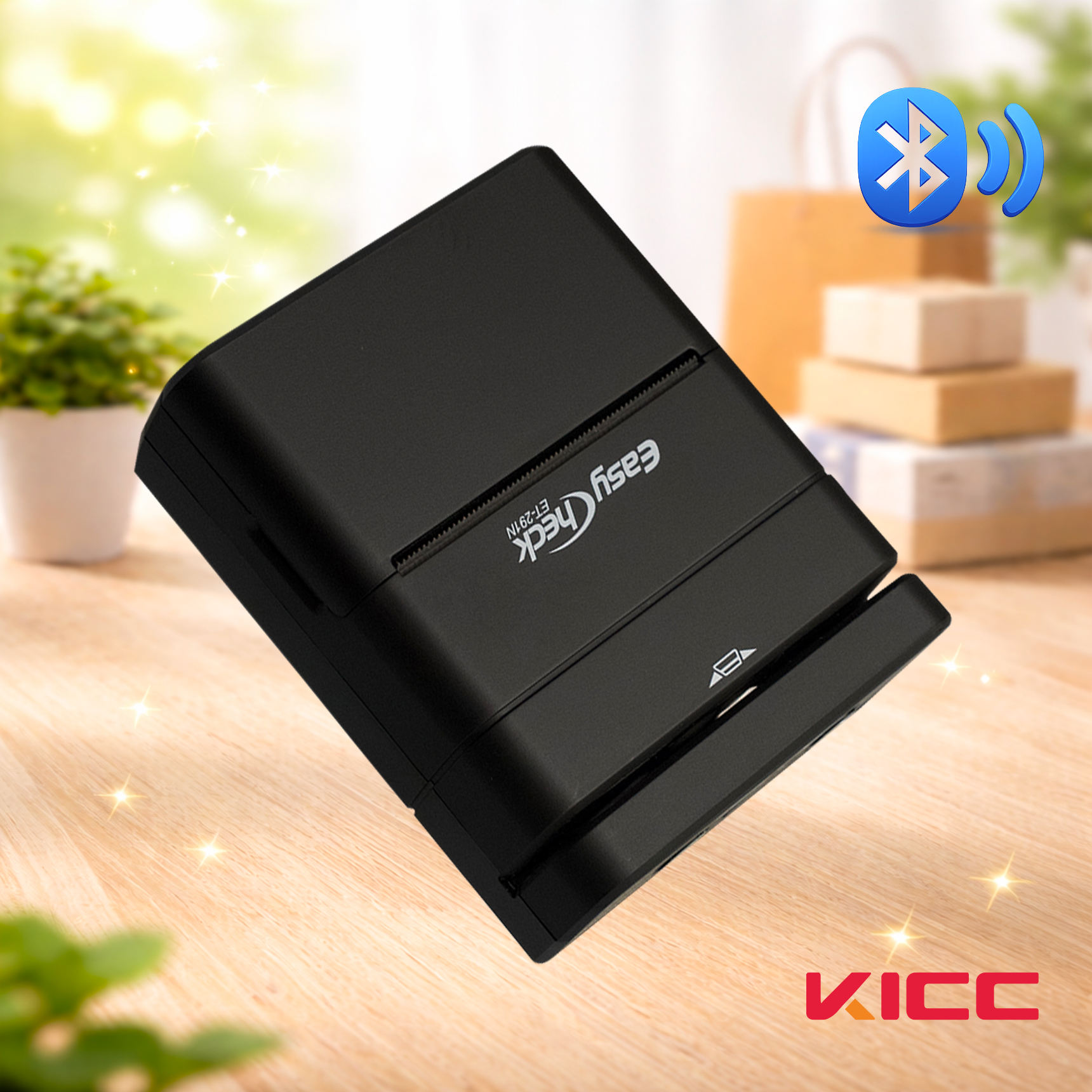 ET-291N 휴대용 블루투스 카드단말기 영수증프린터 KICC 이지체크