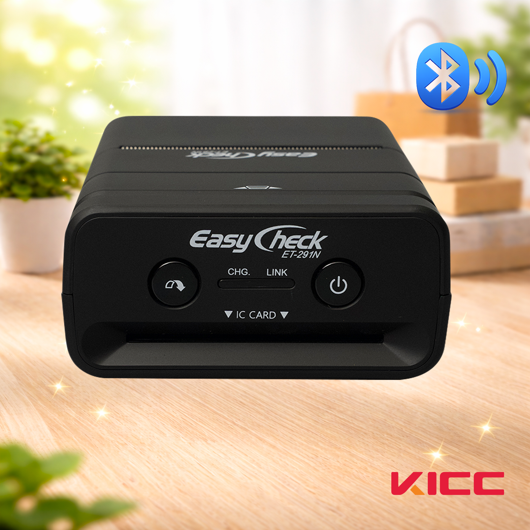 ET-291N 휴대용 블루투스 카드단말기 영수증프린터 KICC 이지체크