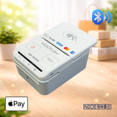 NM-2000N 휴대용 블루투스 카드단말기 영수증프린터 삼성 애플페이 NICE정보통신 오늘얼마