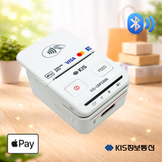 KIS-CBP2300N 휴대용 블루투스 카드단말기 영수증프린터 삼성 애플 카카오페이 KIS정보통신 오늘얼마