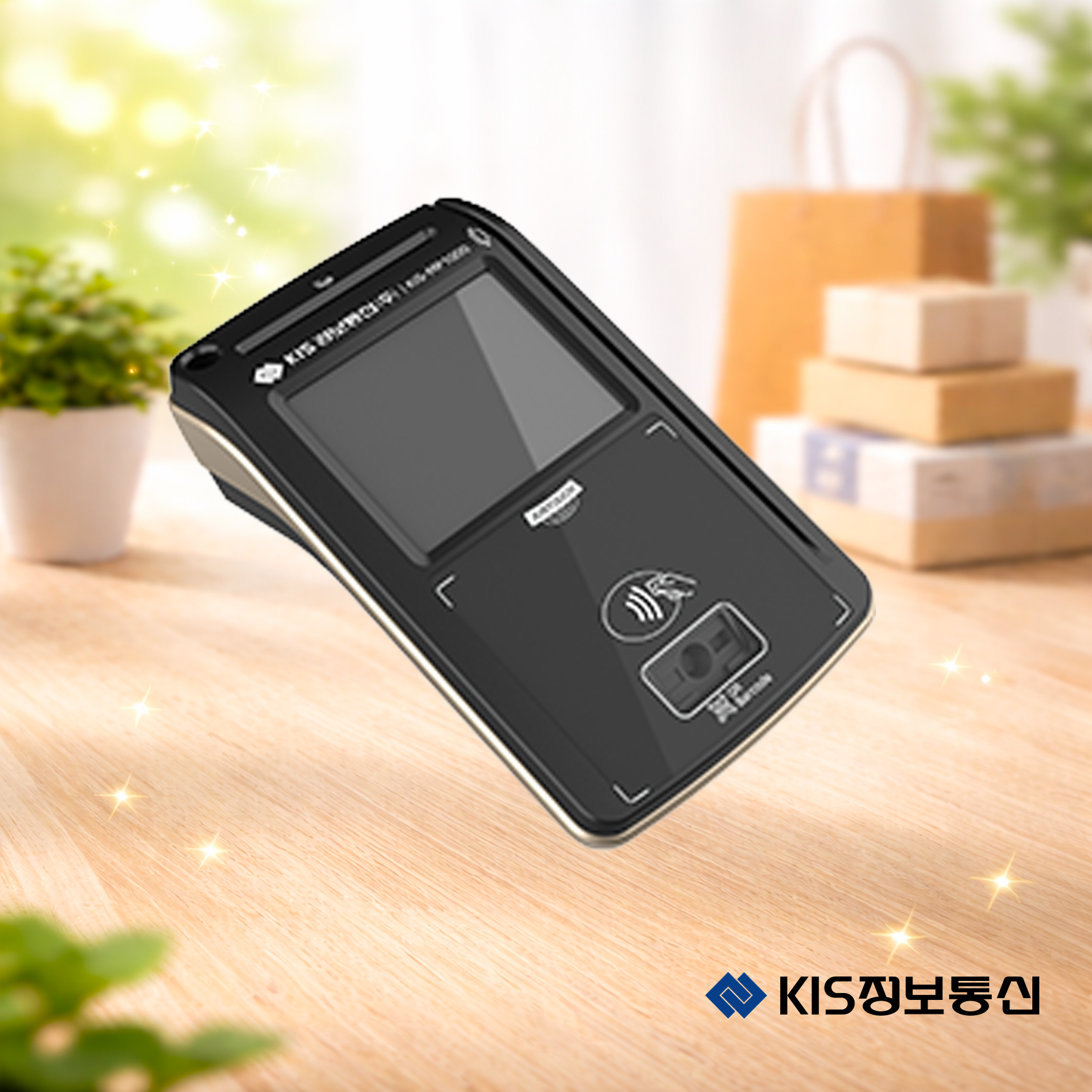 KIS-MP1000 멀티패드QR코드 양방향IC리딩 KIS정보통신