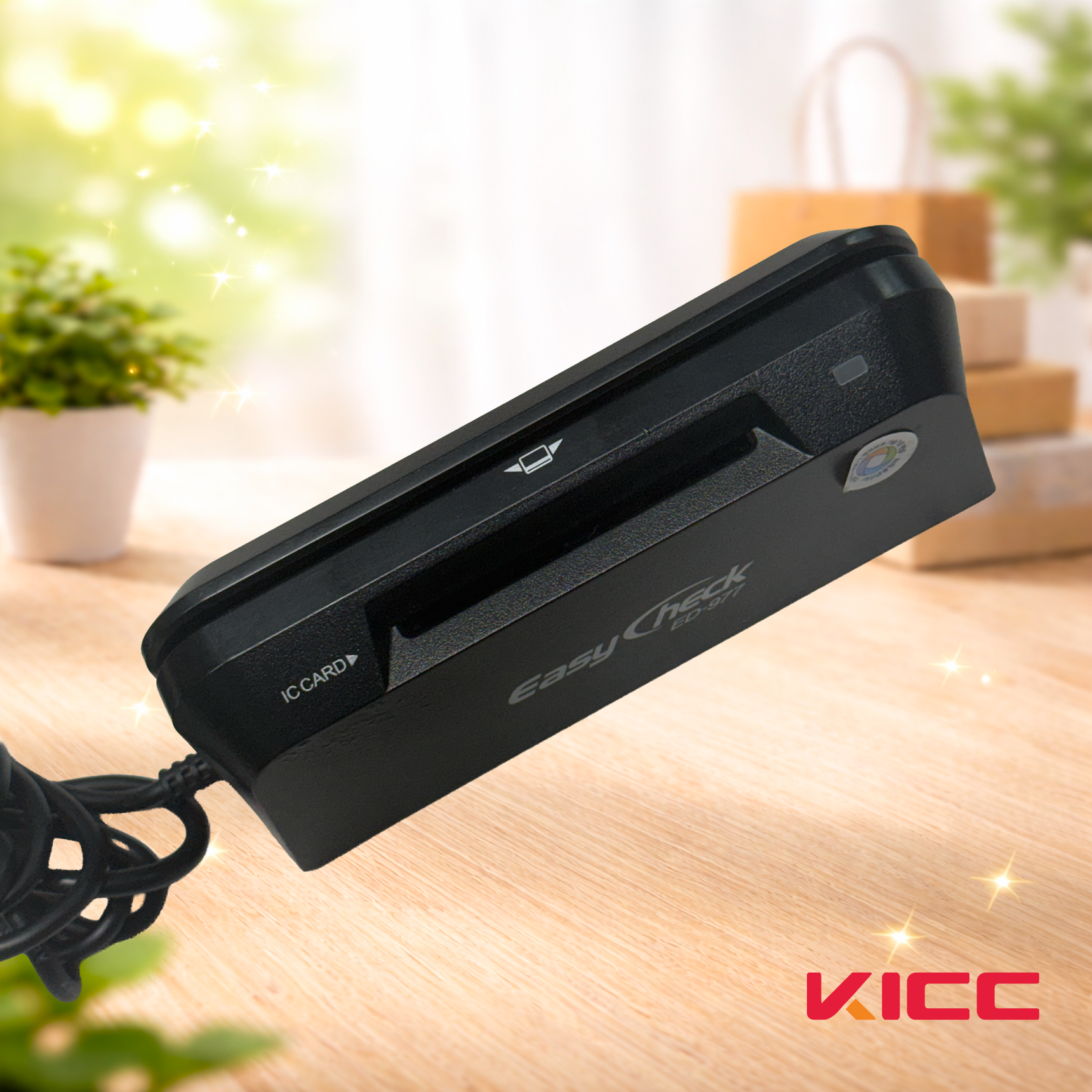 ED-977M 이지체크 카드리더기 비접촉 삼성페이 결제 포수기 카드단말기 KICC 한국정보통신