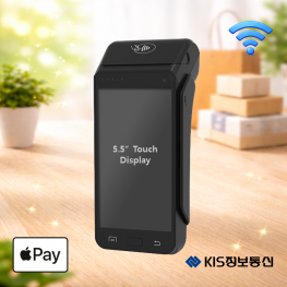 KIS-K9 무선카드단말기 Wi-Fi 핫스팟 삼성 애플 제로 카카오페이 KIS정보통신 오늘얼마