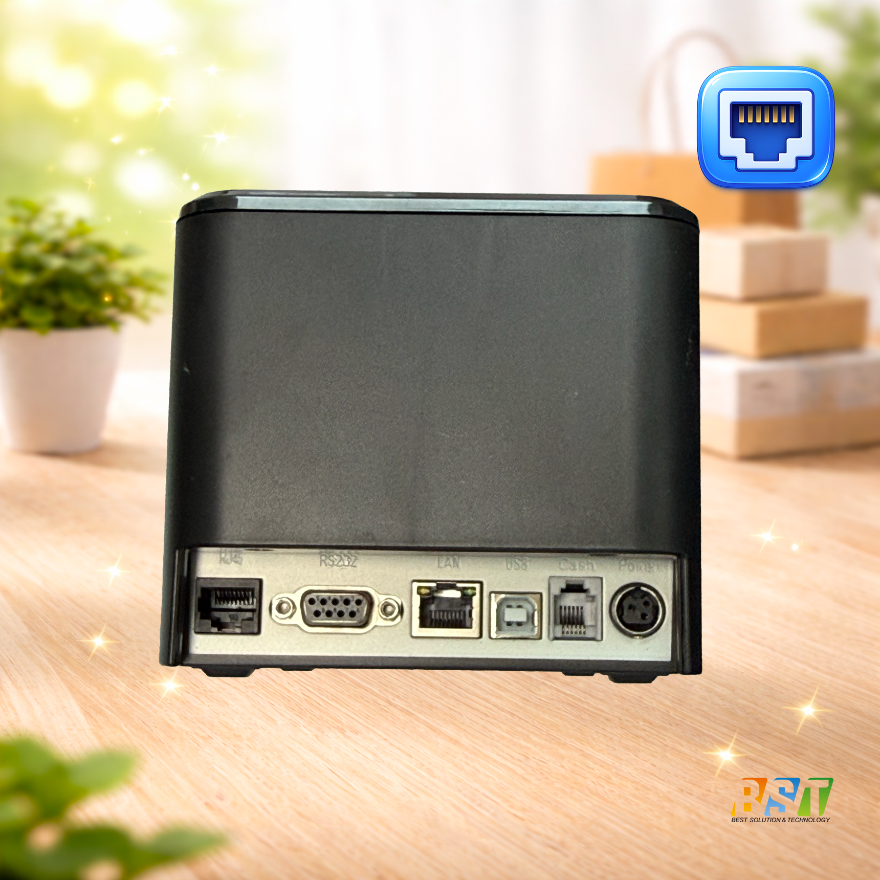BST PR-200 LAN IP, Serial, USB 프린터 영수증 주방 포스 배달프린터 배민프린터